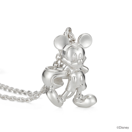ミッキーマウス(モータースタイル)ネックレス　YOSHIDAROBERTO™×U-TREASUE アクセサリー プレゼント