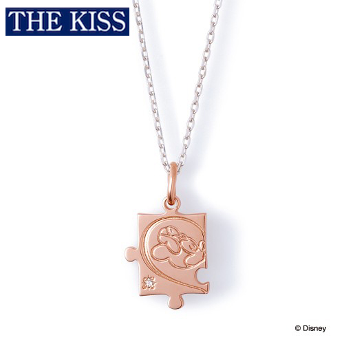 【ディズニー】THE KISS ミニーマウス ネックレス レディース 単品 DI-SN1803DM 【Disney】
